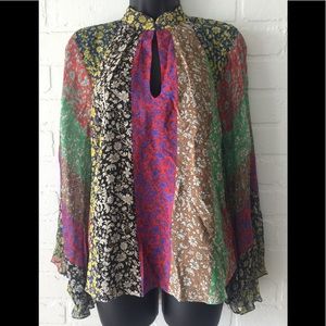 🔥Alice +Olivia Colored Blouse🔥